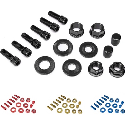 SALT Hardware Pack Červená Sada matic a šroubů