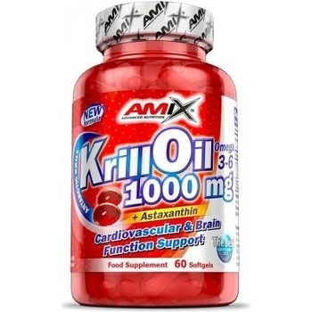 Amix Krill Oil 1000 bez príchute 60 kaps