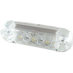  Габарит FR0171 3 LED Бял 12-24V 63mm