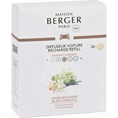 Maison Berger Paris Keramická náplň - Čierna Angelika 2ks