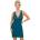 Donna Нощница Koszula-Silvana-Sea-Green-SeagreenV-64063-Seagreen - Бордо, размер 36
