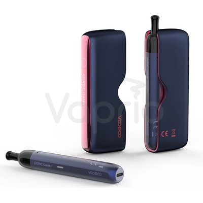 VooPoo Doric Galaxy PCC Box 500 mAh Olověná & Červená 1 ks