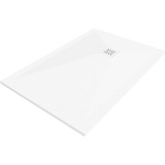 Mexen Stone+ правоъгълно композитно корито 110 x 90 см, бяло, бяла маска - 44109011-W (44109011-W)