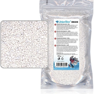 UnionStar Deco štrk biely 300 g