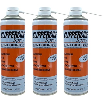 Clippercide Aerosol spray 3 x 500 ml