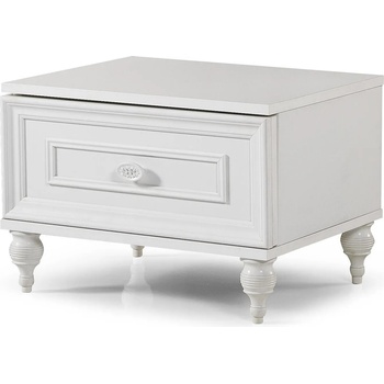 Нощно шкафче Angel бял