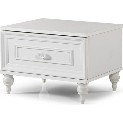 Нощно шкафче Angel бял