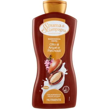 Spuma di Sciampagna Benessere sprchový krém Nutriente Olio di Argan e Patchouli 650 ml
