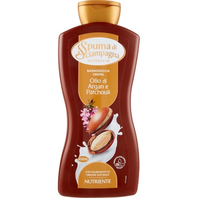 Spuma di Sciampagna Benessere sprchový krém Nutriente Olio di Argan e Patchouli 650 ml