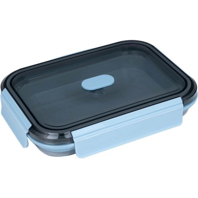 Lurch Skládací silikonový box na jídlo 1200 ml Frozen Blue