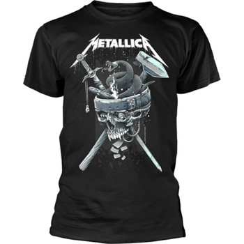 Metallica Риза History White Logo Unisex Black 2XL (PHDMTLTSBHISWHIXXL)