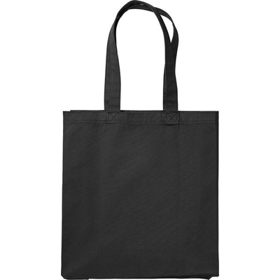 TRUE BLANKS Taška velká Cotton Canvas Large Tote, Černá