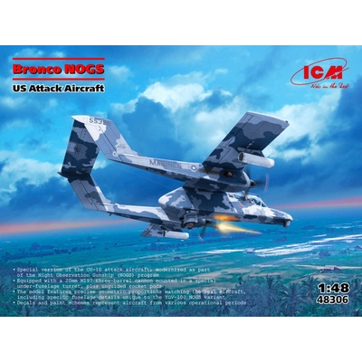 Bronco ICM North American Rockwell OV 10 NOGS 1:48