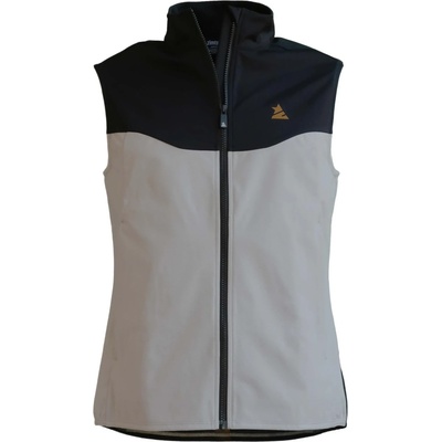 Zimtstern Дамски елек за колоездене Zimtstern Women's Trailstar Light Vest Cycling vest - Glacier Grey / Pirate Black - размер XS (154-0193-0111)