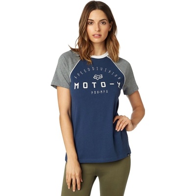 FOX tričko RESPONDED SS VNECK RL SLEEVE dámske jade
