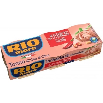 Rio Mare tuňák v oleji s chilli 3 x 80 g