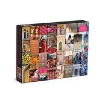 GALISON Patterns of India A Journey Through Colors Textiles and the Vibrancy of RajasthanHra 1000 dielov