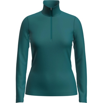 Icebreaker Дамско мериносово термобельо Icebreaker Women's 200 Oasis L/S Half Zip Merino longsleeve - Tidal Teal (115-2261-0713)