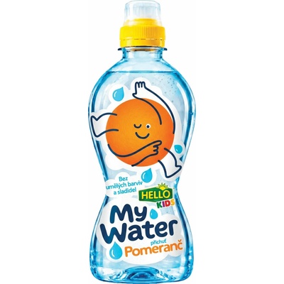 Hello My Water nealkoholický nápoj s príchuťou pomaranču 330 ml