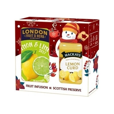 Mackay 's London Citrón a limetka a citrónový krém víanočný 340 g