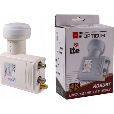 Opticum LNB Robust Mono Twin 0,1dB 4,3 st – Hledejceny.cz