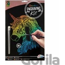 Vyškrabávací obrázek jednorožec