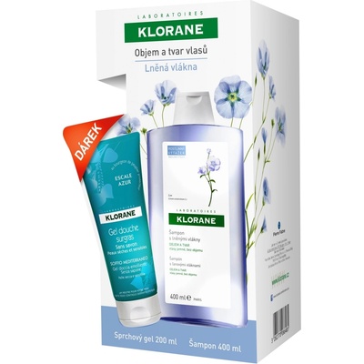Klorane šampon Lin 400 ml