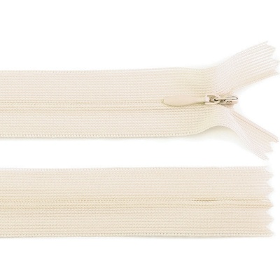 Stoklasa Spirálový zip skrytý No 3 délka 50 cm dederon Balení: 1 ks, Varianta: 306 béžová nejsv. 306 béžová nejsv.