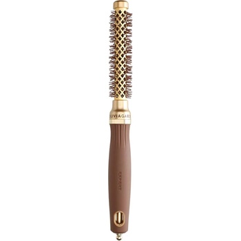 Olivia Garden Expert Blowout Shine Round Brush Gold & Brown 15 mm