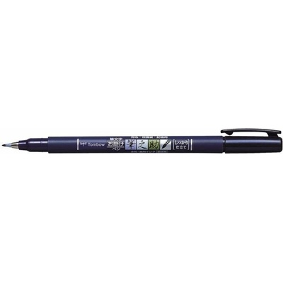 Tombow popisovač Fudenosuke BRUSH PEN WS-BH tvrdost 1 černý