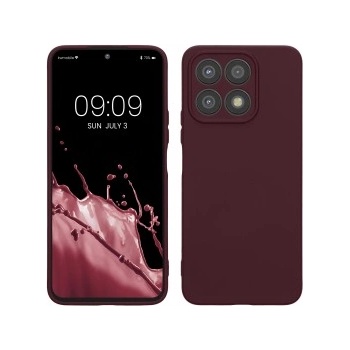 Image 1 of kwmobile Калъф за Honor X8a - тъмночервен