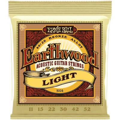 Ernie Ball 2004 Earthwood 80/20 Bronze Light