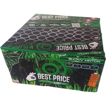 Kompaktní ohňostroj Best Price Slow motion 100 ran 20 mm