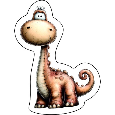 Pískacia koženková nášivka Koženková pískacia nášivka Dinosaurus 11 Velkost: PÍSKLE! XL