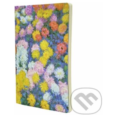 Paperblanks zošit Monet’s Chrysanthemums bodkovaný A4