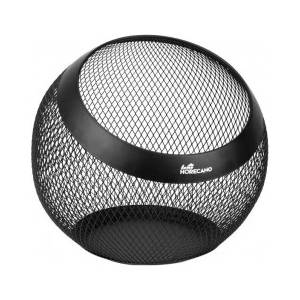 Horecano - Метална купа скосена ф24xh21см MATT BLACK HOME-(KM255A) (0185169)