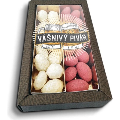 Sablio Mandle v čokoláde Vášnivý pivár 2 x 80 g