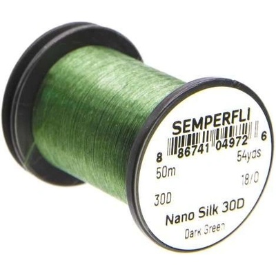 Semperfli Nit Nano Silk 30D 18/0 Dark Green