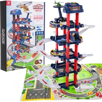 RKToys Vícepodlažní garáž s výtahem 1:64
