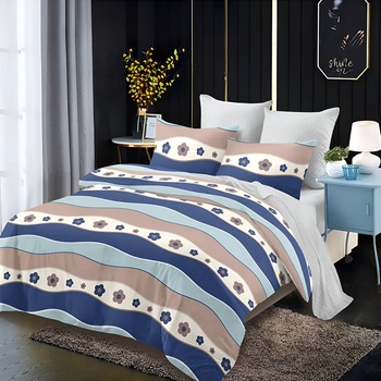 EmonaMall Двулицево спално бельо EmonaMall, 6 части - Модел S17824 (S17824-10000d-C-747)