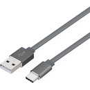 TB Touch AKTBXKU1PAC200G USB CM - USB AM, metal connestor,2m,šedý
