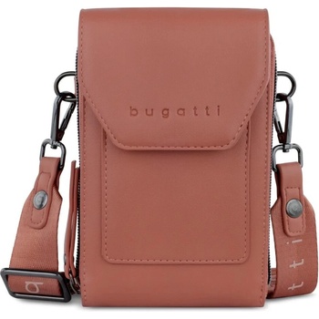 Bugatti dámská taška přes rameno crossbody na doklady ALMATA 49665328 jahodová