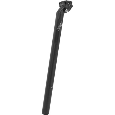 FORCE sedlovka BASIC P4.2 25,4 25,4 (alebo 27,2 / 30,9 / 31,6) /400mm, matná čierna, P4.2 31,6/400mm, matná čierna
