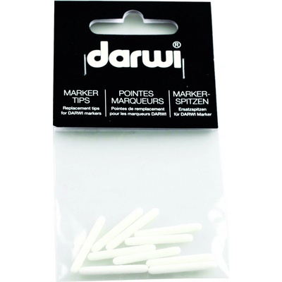 Darwi Tex fixa na textil 2 mm náhradné hroty 10 ks