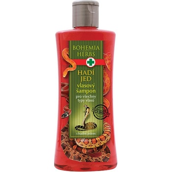 Bohemia Herbs vlasový šampon Hadí jed 250 ml