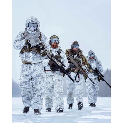 Top-ArmyShop Zimný maskovací prevlek