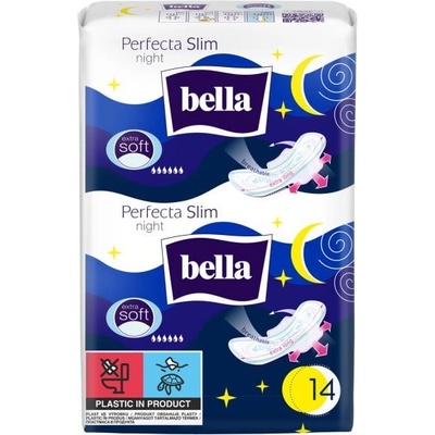 Bella Perfecta Ultra Night ultratenké priedušné vložky 2 x 7 ks