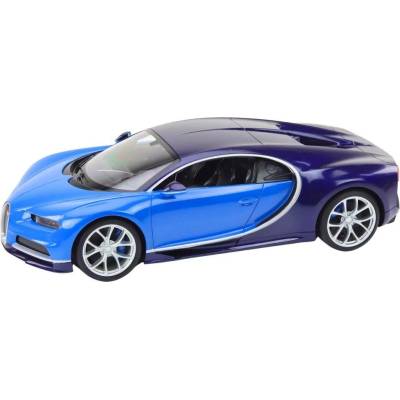 Rastar 19802 RC auto Bugatti Chiron modrá 1:14
