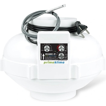 Image 1 of Prima Klima EC Вентилатор PK160EC-TC с контролер на темп. Ø160mm 1180m3/h