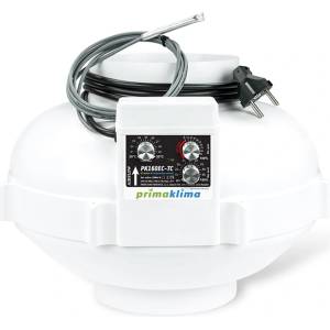 Prima Klima EC Вентилатор PK160EC-TC с контролер на темп. Ø160mm 1180m3/h